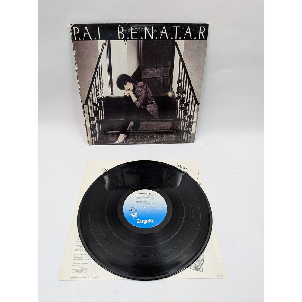 Pat Benatar Precious Time Vinyl LP 1981 Chrysalis CHR 1346 Rock Fire and Ice